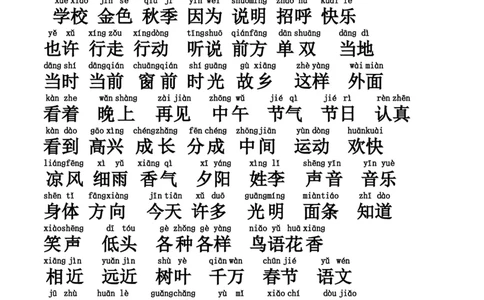 新编人教版一年级语文下册期末复习资料_一年级语文下册（统编版）_老课标资料_一下语文含教学视频_第一套_009-试题试卷word版可下载打印_总复习资料