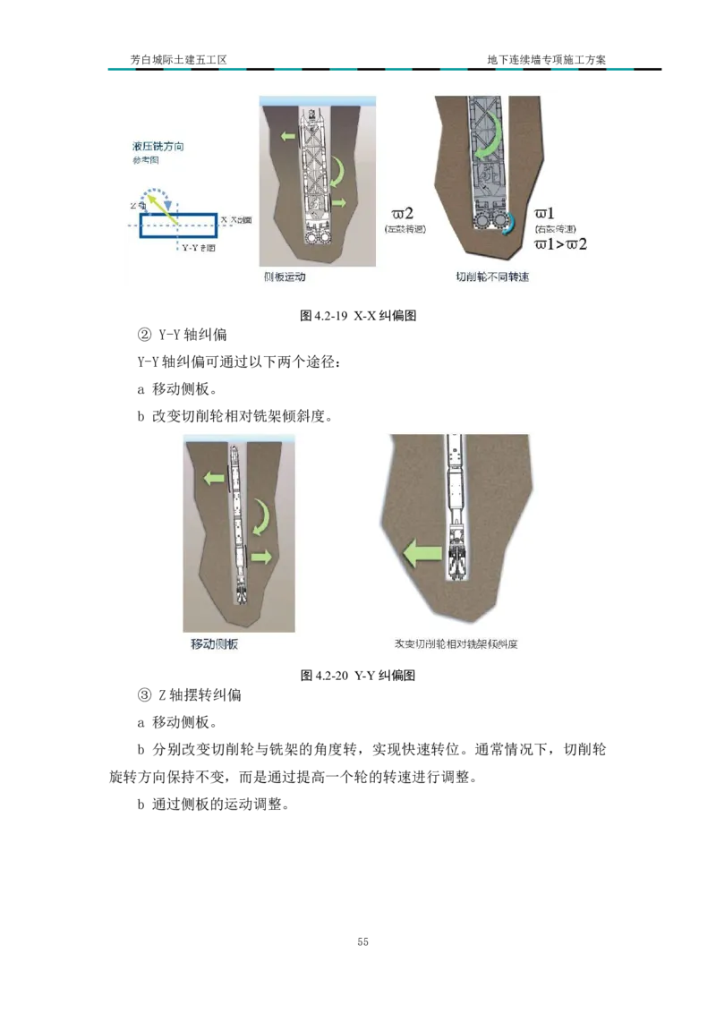 超低净空多成槽方式结合地下连续墙专项施工方案_2021-2023年优秀施组方案_施工方案_芳白城际五工区工程超低净空多成槽方式结合地下连续墙专项施工方案_1、施工方案