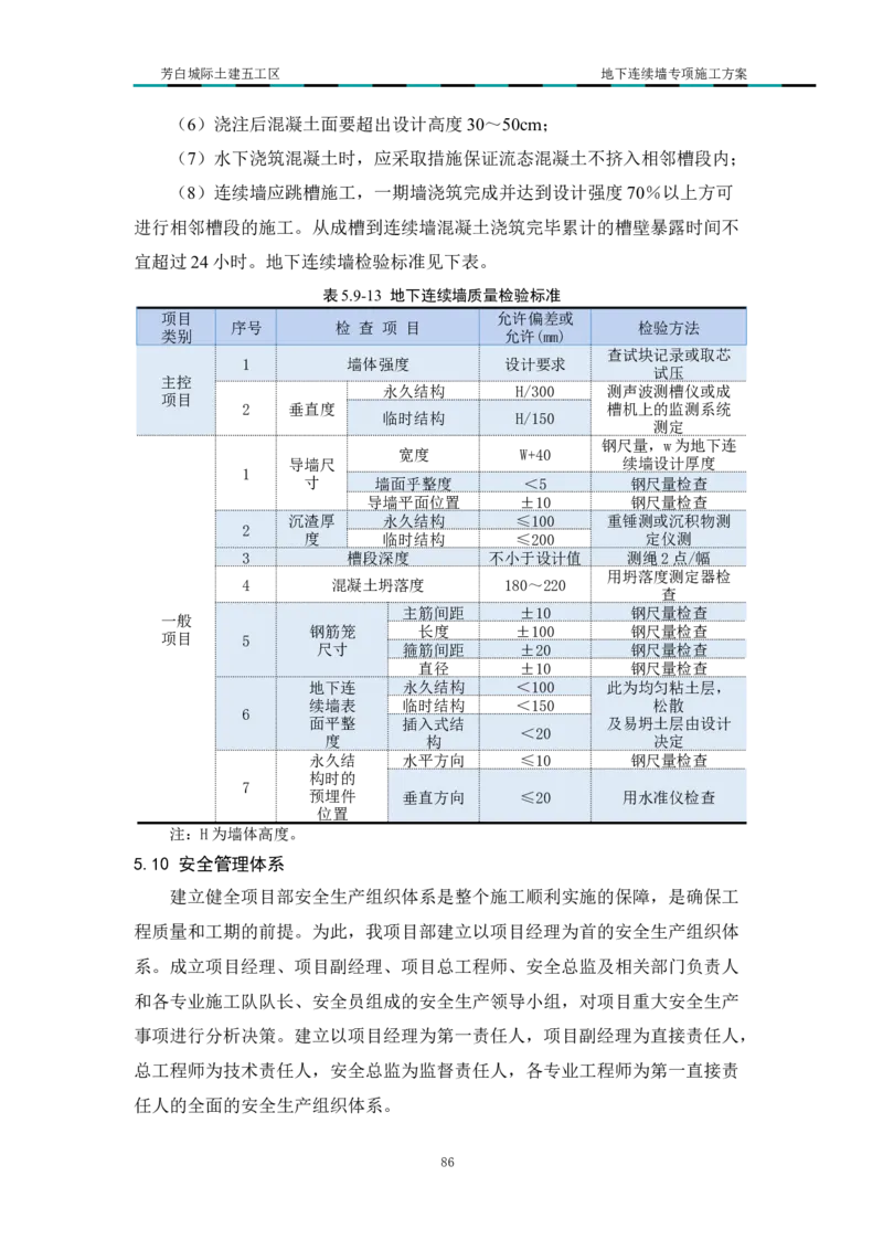 超低净空多成槽方式结合地下连续墙专项施工方案_2021-2023年优秀施组方案_施工方案_芳白城际五工区工程超低净空多成槽方式结合地下连续墙专项施工方案_1、施工方案