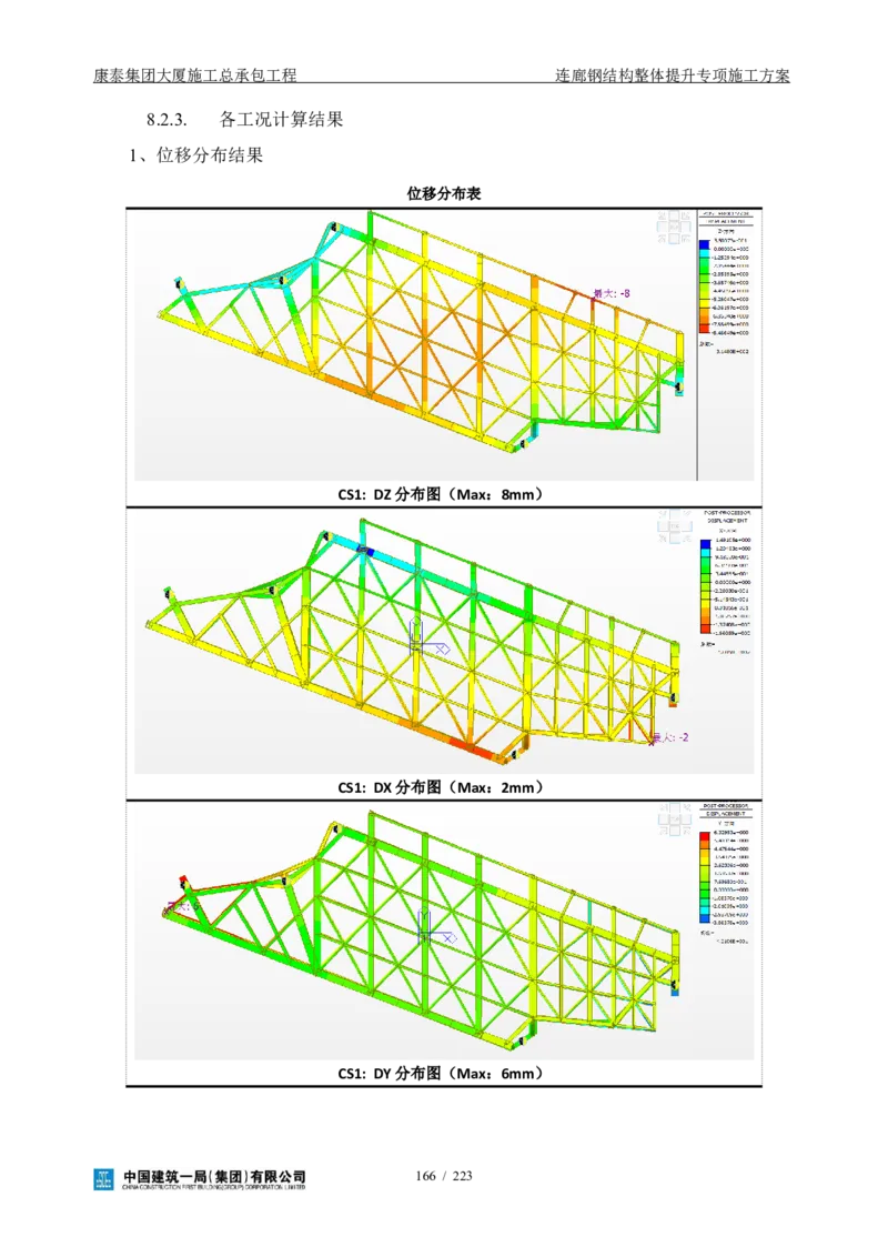 康泰集团大厦施工总承包工程-钢结构连廊专项施工方案-正文_2021-2023年优秀施组方案_施工方案_方案36-连廊钢结构整体提升专项施工方案
