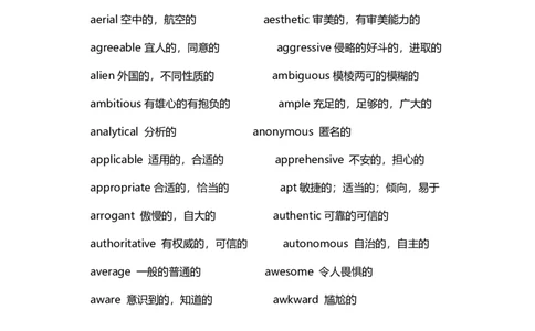 历年考研高频词（孔玮老师版本）_s058考研英语2026必背真题阅读高频词汇总结