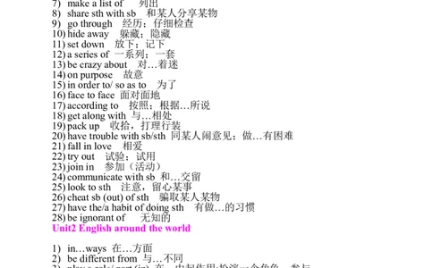 英语97人教版高中英语必修一至选修八短语_S054高中英语备考必备学习资料包