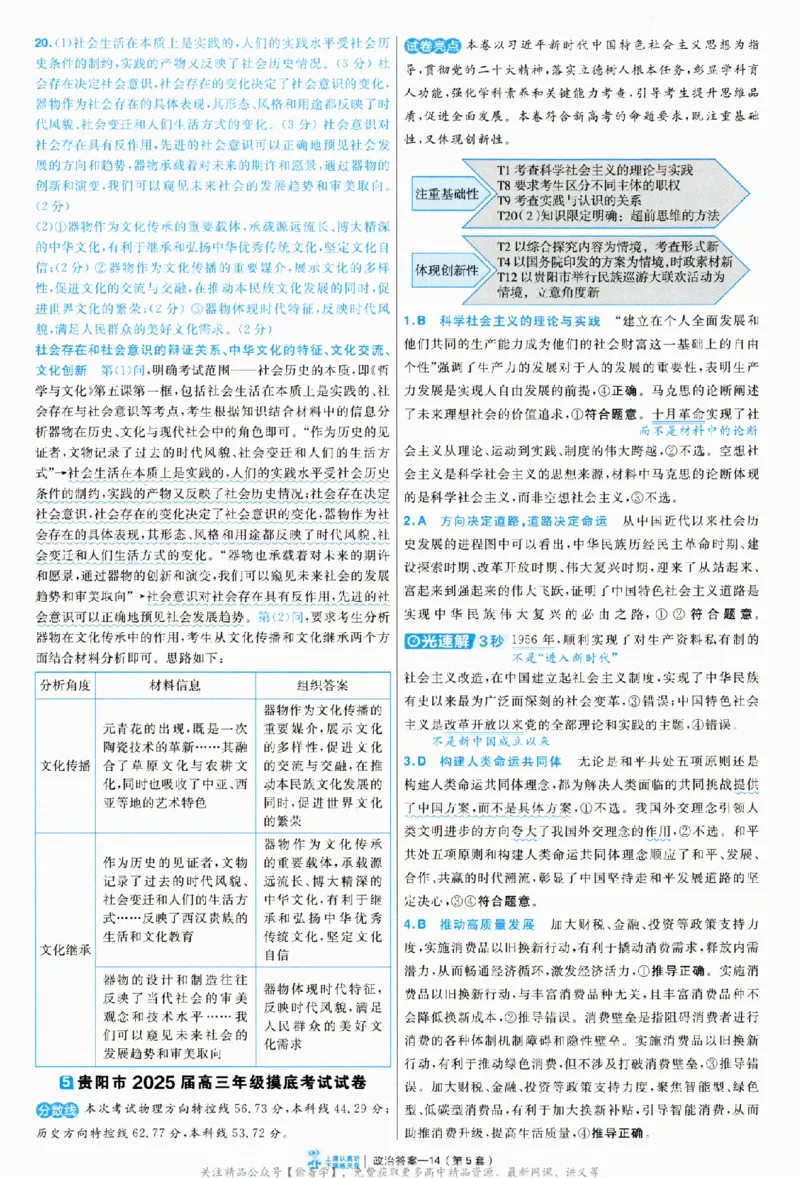 2025《金考卷&middot;特快专递&middot;第3期&middot;政治》答案_2025高中教辅（后续还会更新新习题试卷）_2025版《金考卷特快专递》_2025版金考卷特快专递第三期政治