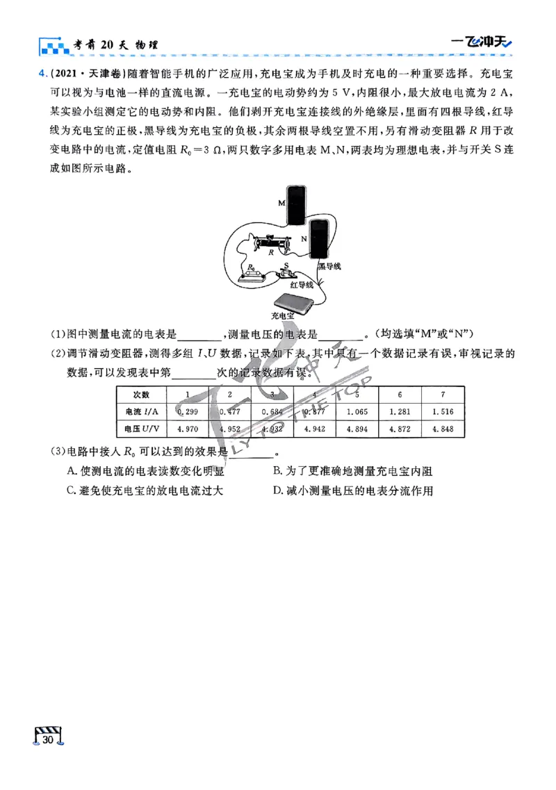 2025《一飞冲天&bull;高考抢分卷》物理考前20天_2025高中教辅（后续还会更新新习题试卷）_《一飞冲天高考抢分卷》2025版