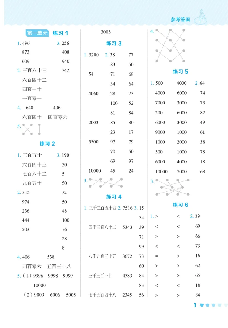 《星级口算天天练》数学2年级下册（54QD）_二年级上下册资料_小学二年级学习资料-25年更新版_2-04、小学二年级数学下册_2-4-2、练习题、作业、试题、试卷_青岛54_电子册类