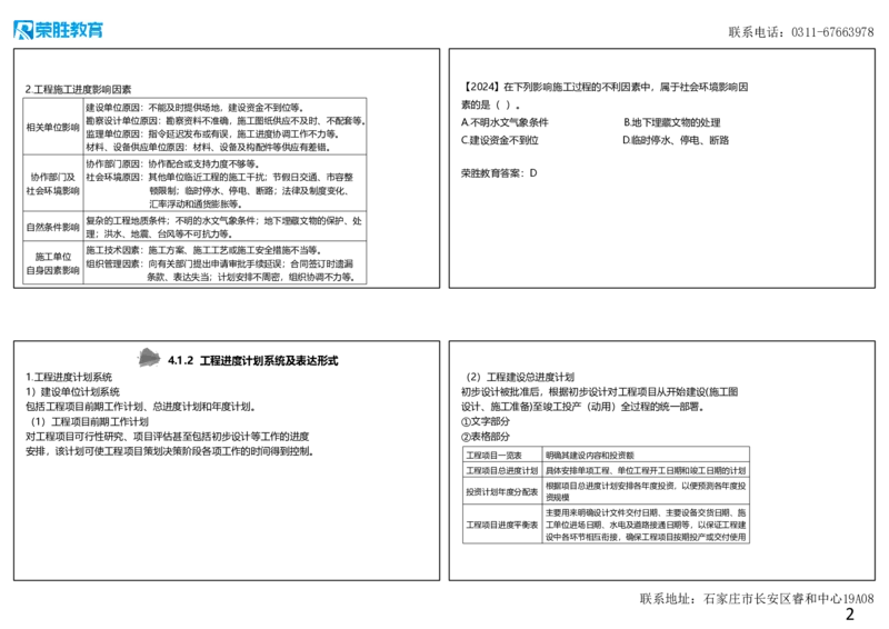 视频26集4.1工程进度影响因素与进度计划系统（可打印版）_2026年一级建造师_2026年一建管理_2025年一建管理SVIP_02-基础精讲✿高端面授✿深度强化_13-管理《教材精讲班》大微RS