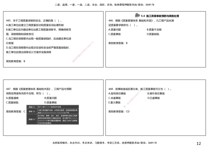 视频21&mdash;22集2025一建项目管理破题第402&mdash;465题（可打印版）_2026年一级建造师_2026年一建管理_2025年一建管理SVIP_03-习题精析✿实战特训✿模考通关_14-管理《破题提升班》大微RS