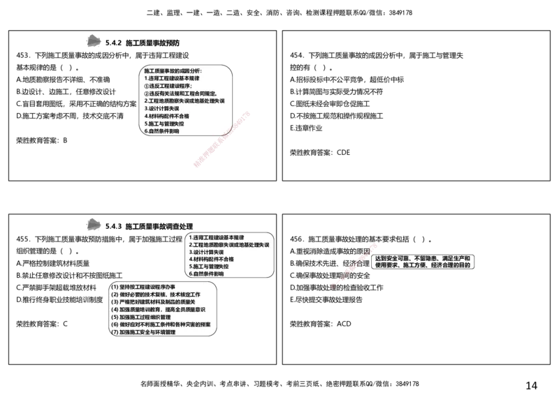 视频21&mdash;22集2025一建项目管理破题第402&mdash;465题（可打印版）_2026年一级建造师_2026年一建管理_2025年一建管理SVIP_03-习题精析✿实战特训✿模考通关_14-管理《破题提升班》大微RS