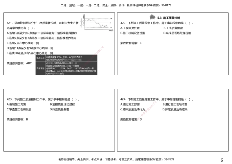 视频21&mdash;22集2025一建项目管理破题第402&mdash;465题（可打印版）_2026年一级建造师_2026年一建管理_2025年一建管理SVIP_03-习题精析✿实战特训✿模考通关_14-管理《破题提升班》大微RS