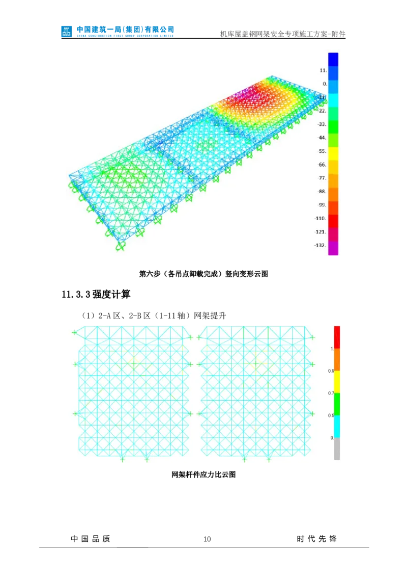 方案附件-计算书及相关图纸_2021-2023年优秀施组方案_施工方案_山东太古飞机维修新厂区项目一期机库屋盖钢网架安全专项施工方案_01施工方案及附件