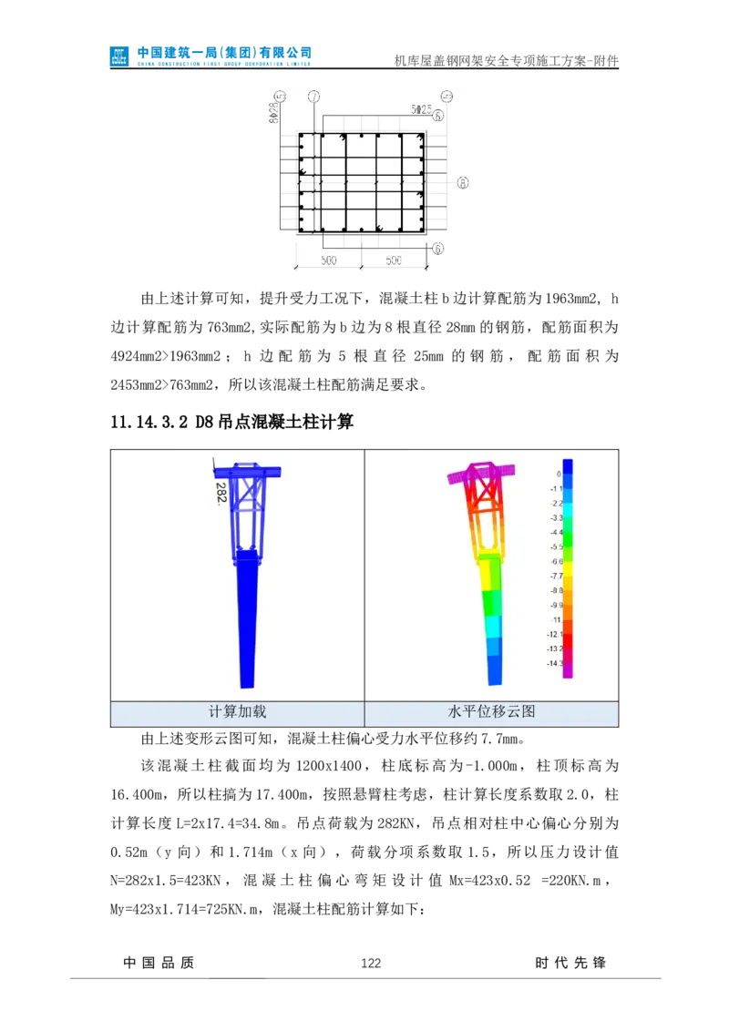 方案附件-计算书及相关图纸_2021-2023年优秀施组方案_施工方案_山东太古飞机维修新厂区项目一期机库屋盖钢网架安全专项施工方案_01施工方案及附件