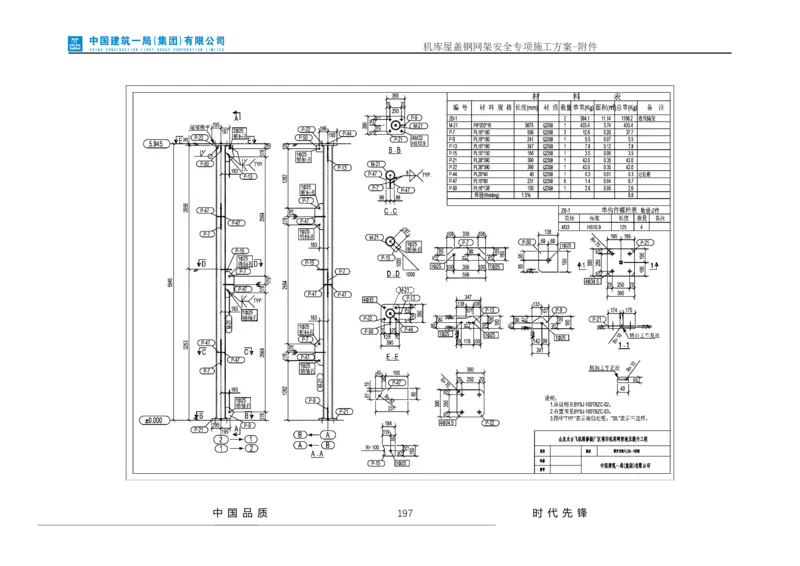 方案附件-计算书及相关图纸_2021-2023年优秀施组方案_施工方案_山东太古飞机维修新厂区项目一期机库屋盖钢网架安全专项施工方案_01施工方案及附件