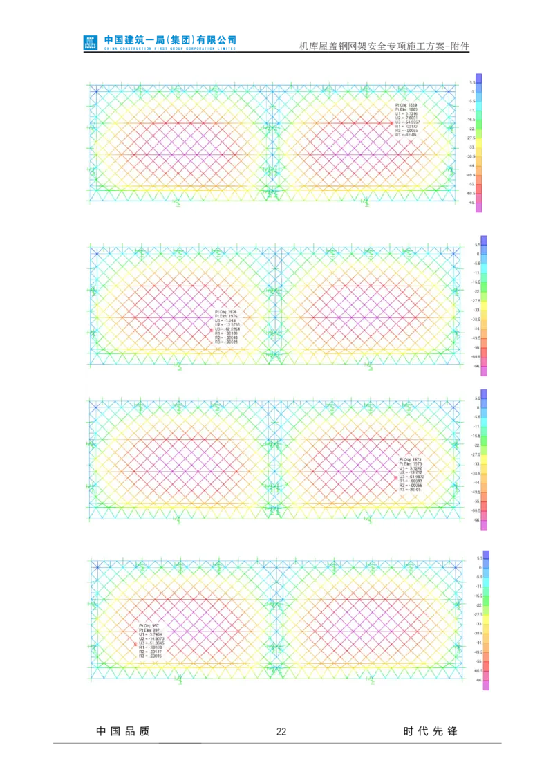 方案附件-计算书及相关图纸_2021-2023年优秀施组方案_施工方案_山东太古飞机维修新厂区项目一期机库屋盖钢网架安全专项施工方案_01施工方案及附件