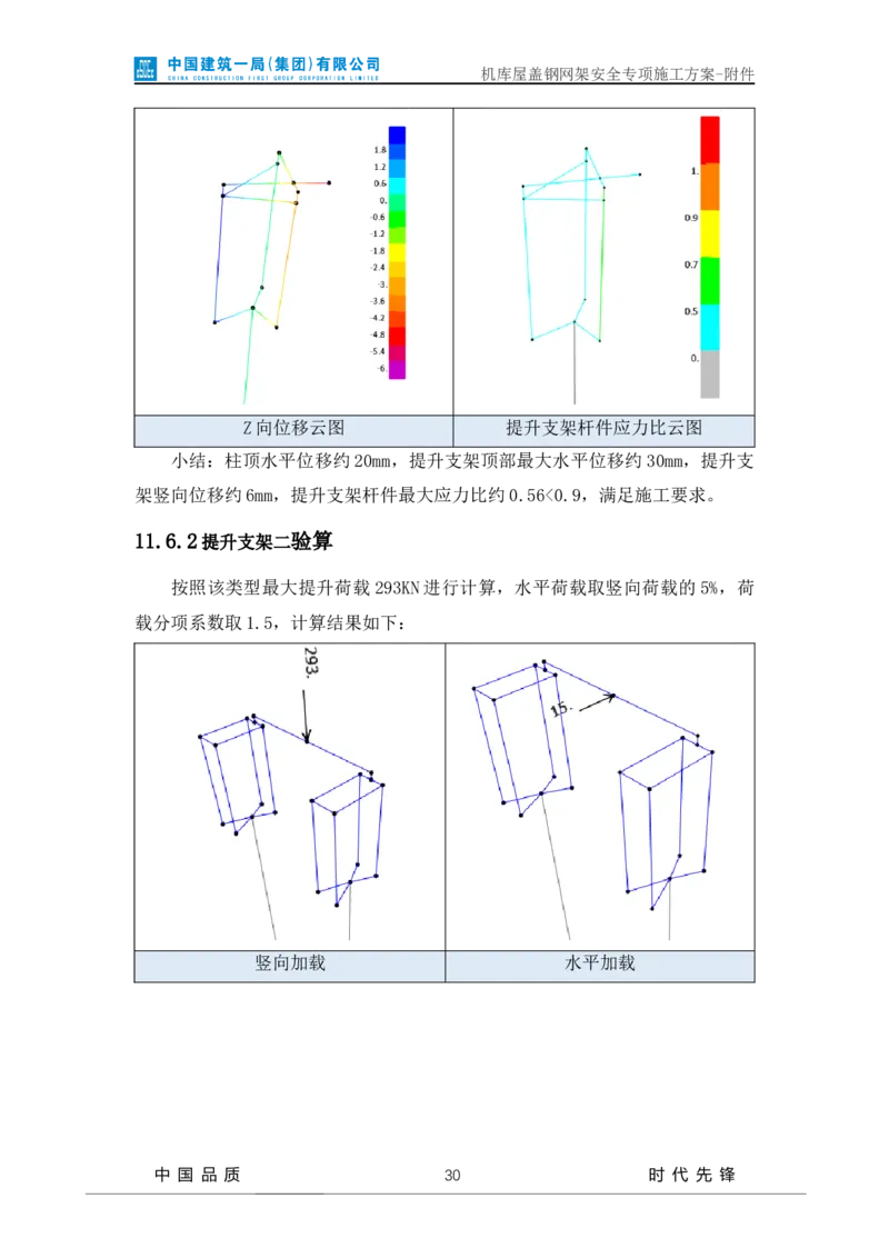 方案附件-计算书及相关图纸_2021-2023年优秀施组方案_施工方案_山东太古飞机维修新厂区项目一期机库屋盖钢网架安全专项施工方案_01施工方案及附件