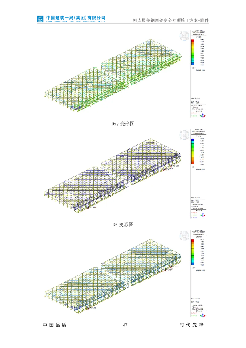 方案附件-计算书及相关图纸_2021-2023年优秀施组方案_施工方案_山东太古飞机维修新厂区项目一期机库屋盖钢网架安全专项施工方案_01施工方案及附件