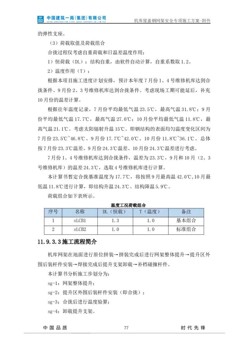 方案附件-计算书及相关图纸_2021-2023年优秀施组方案_施工方案_山东太古飞机维修新厂区项目一期机库屋盖钢网架安全专项施工方案_01施工方案及附件