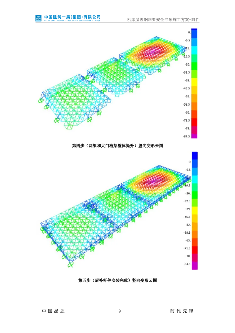 方案附件-计算书及相关图纸_2021-2023年优秀施组方案_施工方案_山东太古飞机维修新厂区项目一期机库屋盖钢网架安全专项施工方案_01施工方案及附件