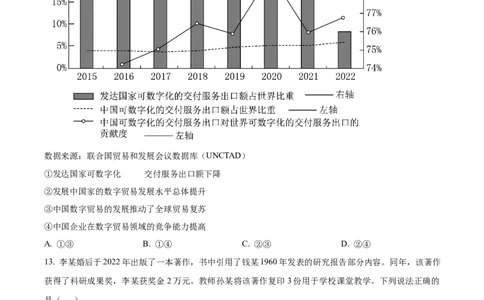 2024年高考政治试卷（广西）（空白卷）_政治历年高考真题_新&middot;Word版2008-2025&middot;高考政治真题_政治（按年份分类）2008-2025_2024&middot;政治高考真题