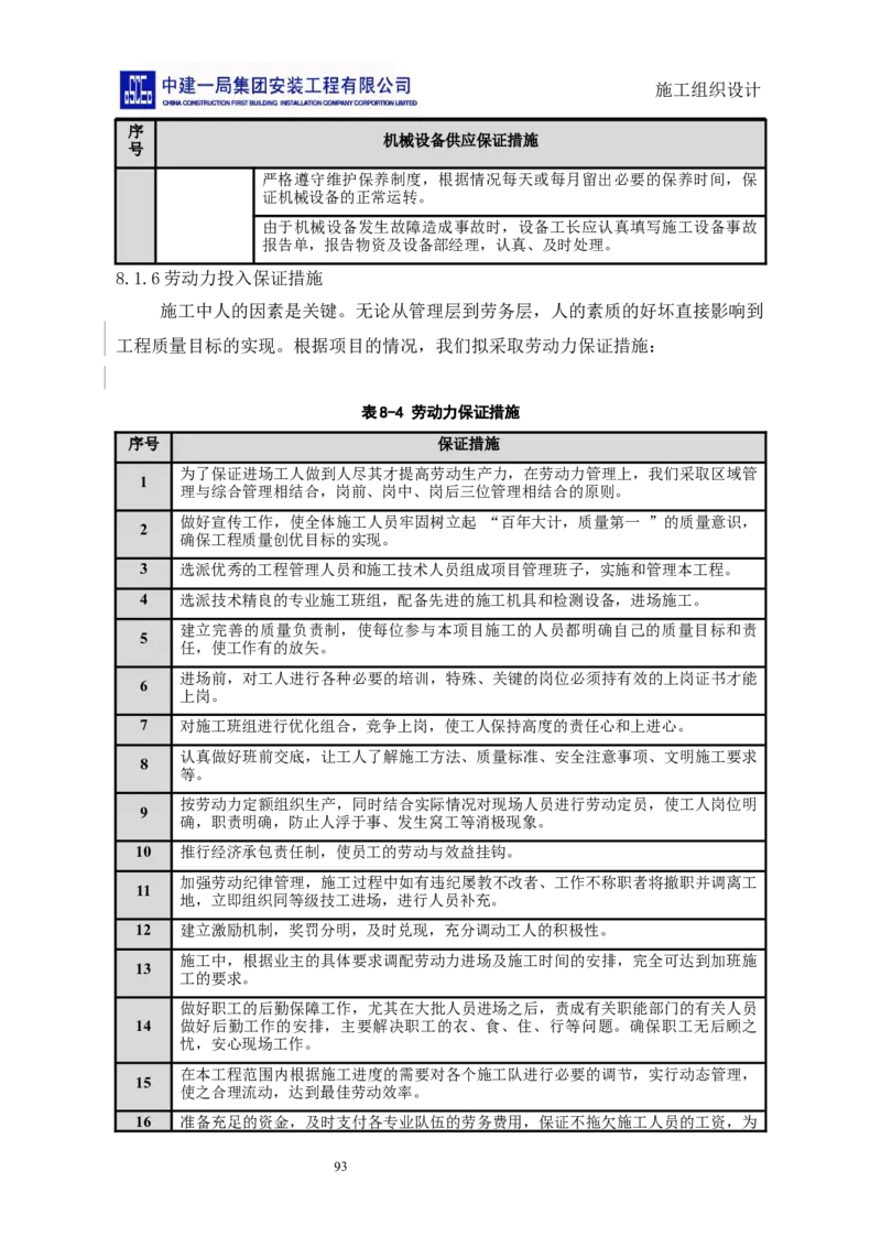 施工组织设计_2021-2023年优秀施组方案_施工组织设计_施组14-益海嘉里(重庆)粮油有限公司榨油项目外围设备及工艺管道安装工程施工组织设计_2、正文