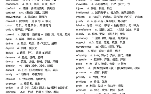26考研英语历年真题高频词汇_s058考研英语2026必背真题阅读高频词汇总结
