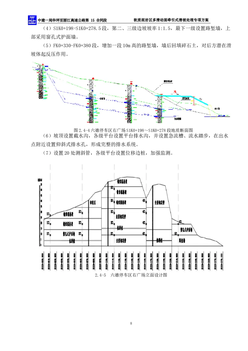 软质泥岩区多滑动面牵引式滑坡处理专项方案_2021-2023年优秀施组方案_施工方案_方案21-软质泥岩区多滑动面牵引式滑坡处理专项方案