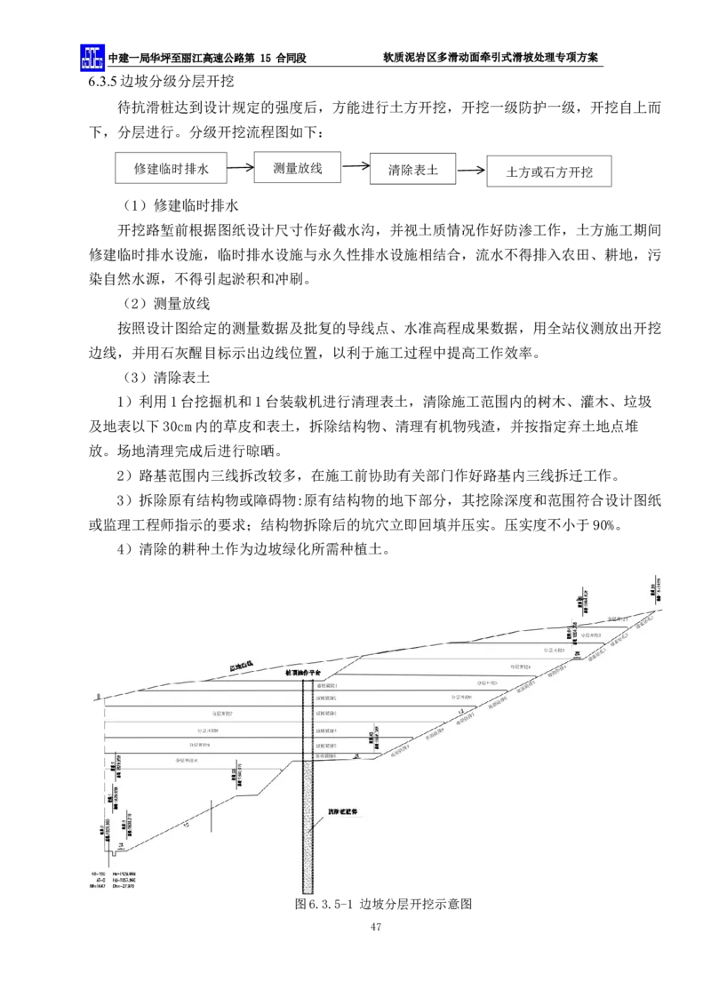 软质泥岩区多滑动面牵引式滑坡处理专项方案_2021-2023年优秀施组方案_施工方案_方案21-软质泥岩区多滑动面牵引式滑坡处理专项方案