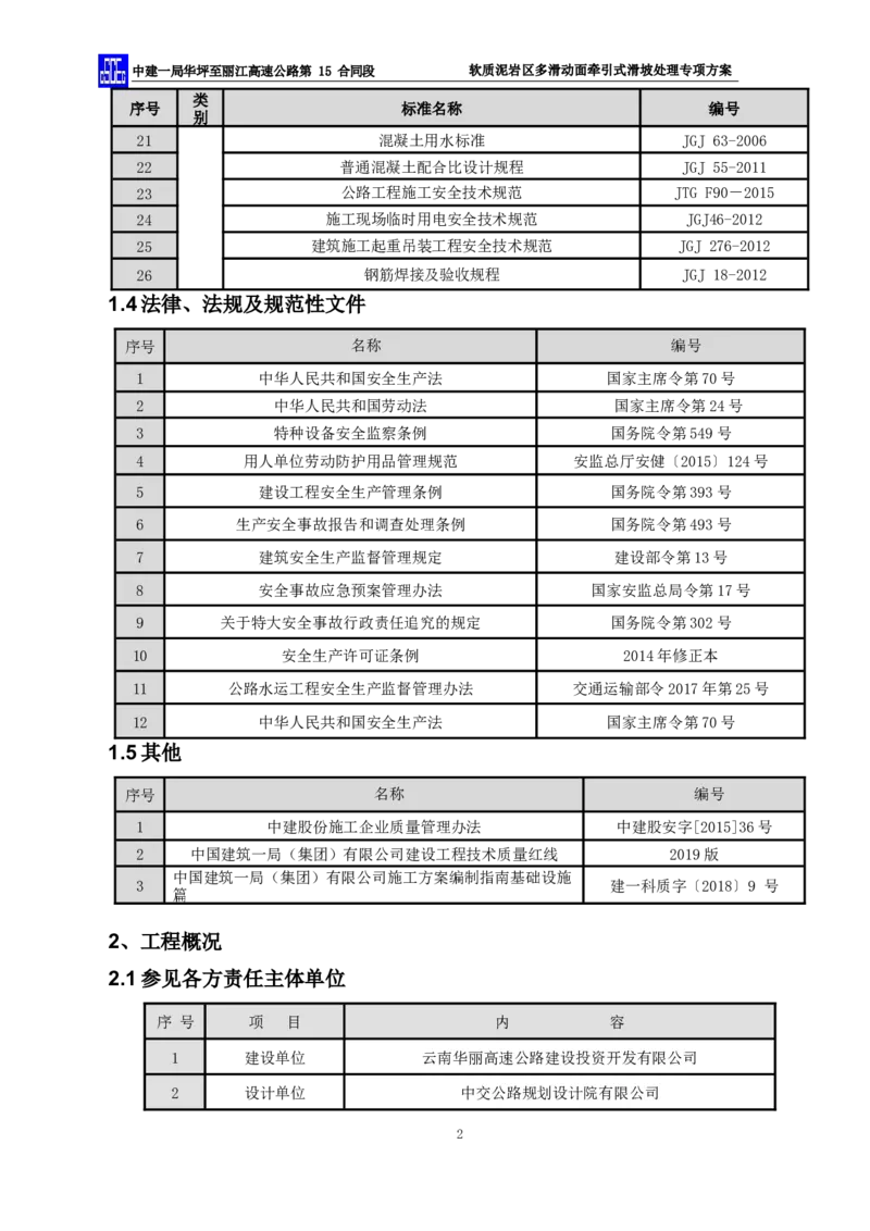 软质泥岩区多滑动面牵引式滑坡处理专项方案_2021-2023年优秀施组方案_施工方案_方案21-软质泥岩区多滑动面牵引式滑坡处理专项方案