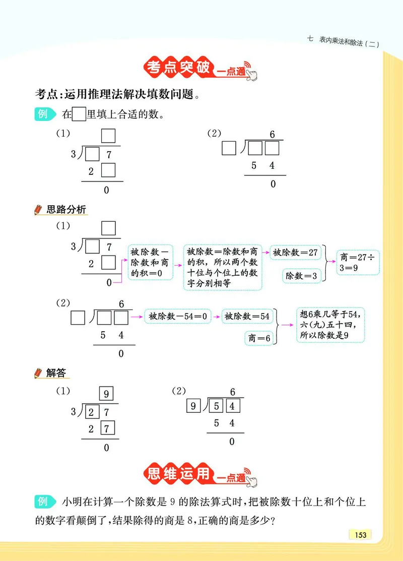 《教材一点通》数学2年级上册（JJ）_二年级上下册资料_小学二年级学习资料-25年更新版_2-03、小学二年级数学上册_2-3-2、练习题、作业、试题、试卷_冀教版_电子册类