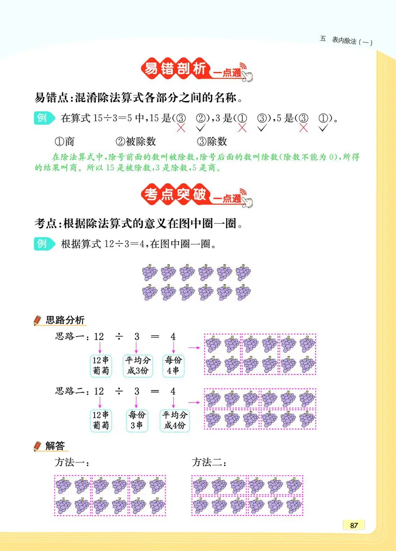 《教材一点通》数学2年级上册（JJ）_二年级上下册资料_小学二年级学习资料-25年更新版_2-03、小学二年级数学上册_2-3-2、练习题、作业、试题、试卷_冀教版_电子册类
