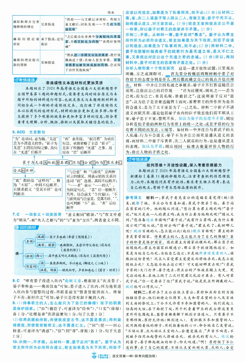 2025《金考卷&middot;特快专递&middot;第3期&middot;语文》答案_2025高中教辅（后续还会更新新习题试卷）_2025版《金考卷特快专递》_2025版金考卷特快专递第三期语文