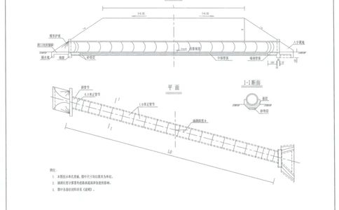 附图3（通涵布置图）_2021-2023年优秀施组方案_施工组织设计_施组11-新余环城路项目施工组织设计_附图