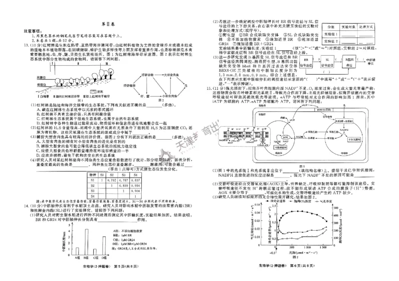 2025《一飞冲天&bull;高考抢分卷》生物_2025高中教辅（后续还会更新新习题试卷）_《一飞冲天高考抢分卷》2025版