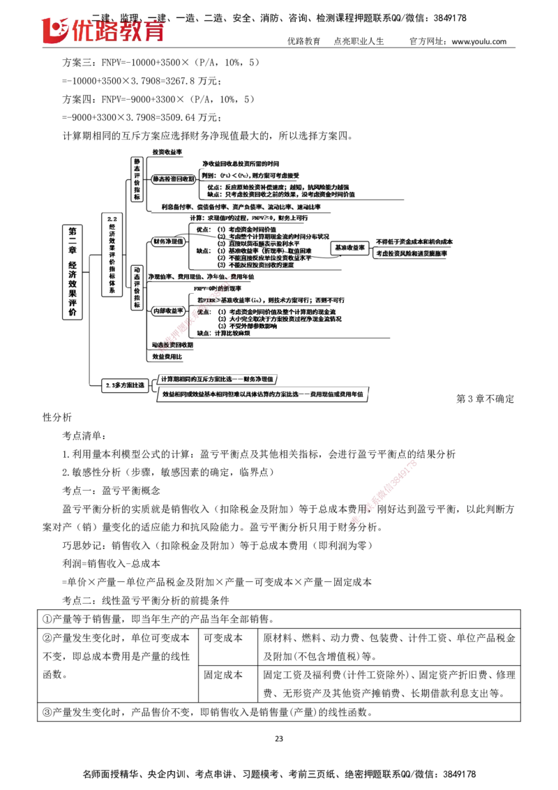 2025一建《工程经济》大V冲刺密训01-02（两次课全）下载打印_2026年一级建造师_2026年一建经济_2025年一建经济SVIP_04-冲刺串讲✿考点强化✿小灶集训