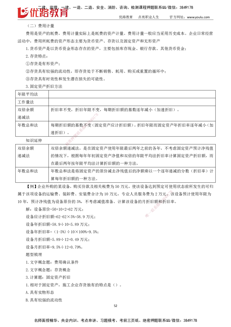 2025一建《工程经济》大V冲刺密训01-02（两次课全）下载打印_2026年一级建造师_2026年一建经济_2025年一建经济SVIP_04-冲刺串讲✿考点强化✿小灶集训