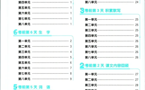 《小学必刷卷》24春语文2年级下册（RJ）7天逆袭小卷_二年级上下册资料_小学二年级学习资料-25年更新版_2-02、小学二年级语文下册_2-2-2、练习题、作业、试题、试卷_电子册类