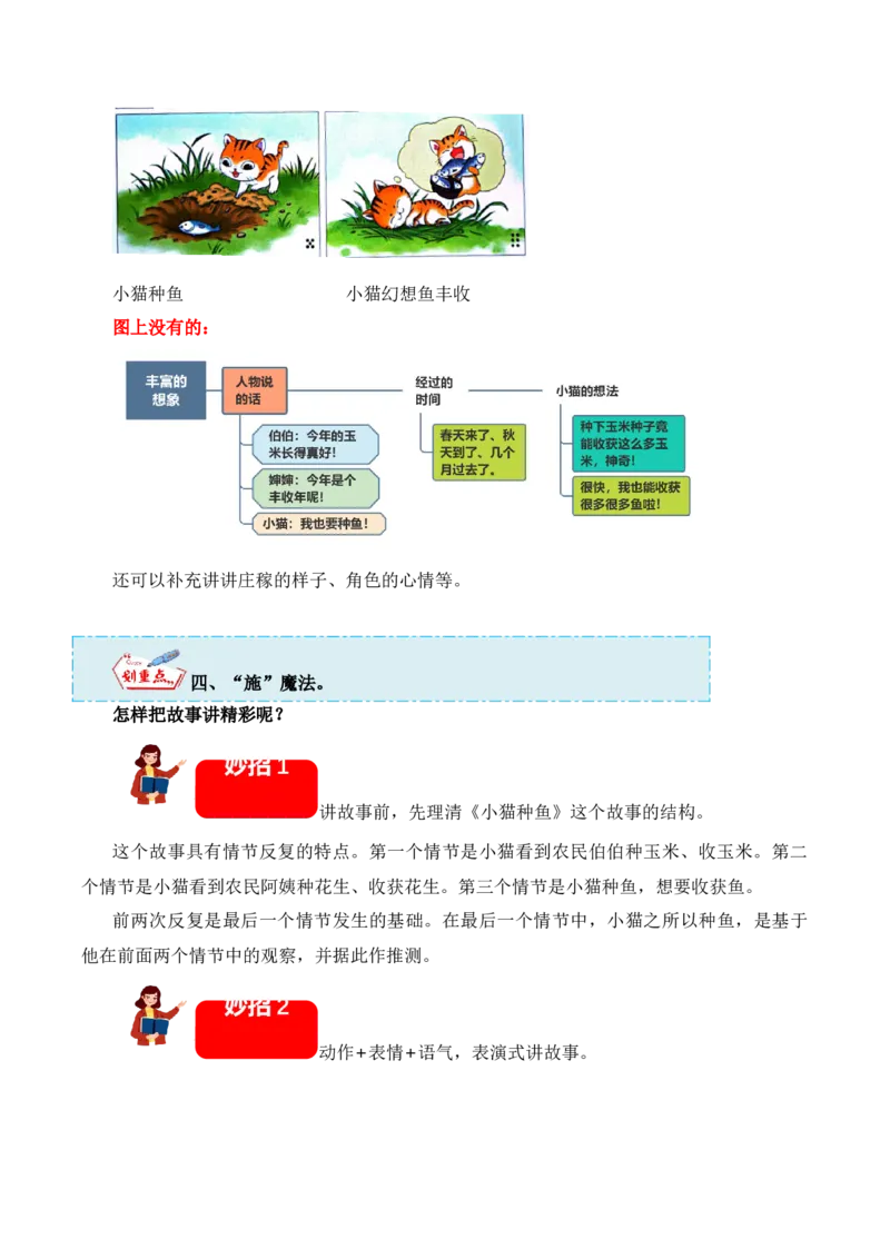 第七单元写话：听故事讲故事（教学设计）（统编版）_一年级语文下册（统编版）_单元写作能力提升_2025版