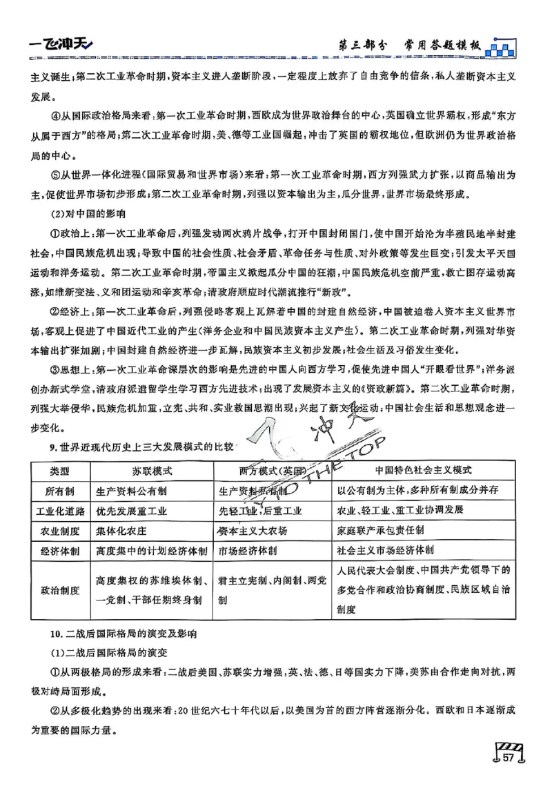 2025《一飞冲天&bull;高考抢分卷》历史考前20天_2025高中教辅（后续还会更新新习题试卷）_《一飞冲天高考抢分卷》2025版