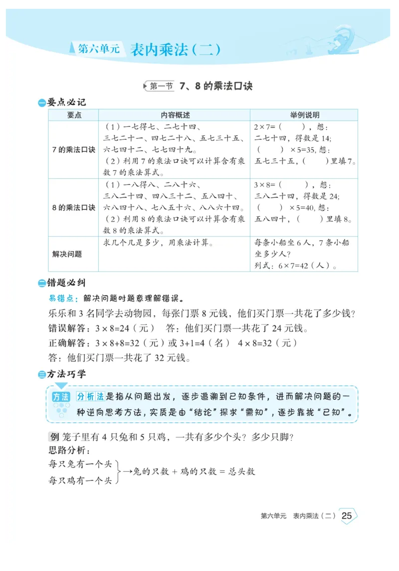 《宝典训练》名师开小灶-数学2年级上册（RJ）_二年级上下册资料_小学二年级学习资料-25年更新版_2-03、小学二年级数学上册_2-3-2、练习题、作业、试题、试卷_人教版_电子册类