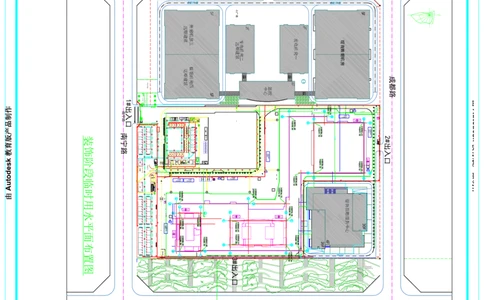 附表11装饰阶段临时用水平面布置图_2021-2023年优秀施组方案_施工组织设计_施组18-中国邮政储蓄银行合肥基地（三期）施工组织设计_1-施工组织设计