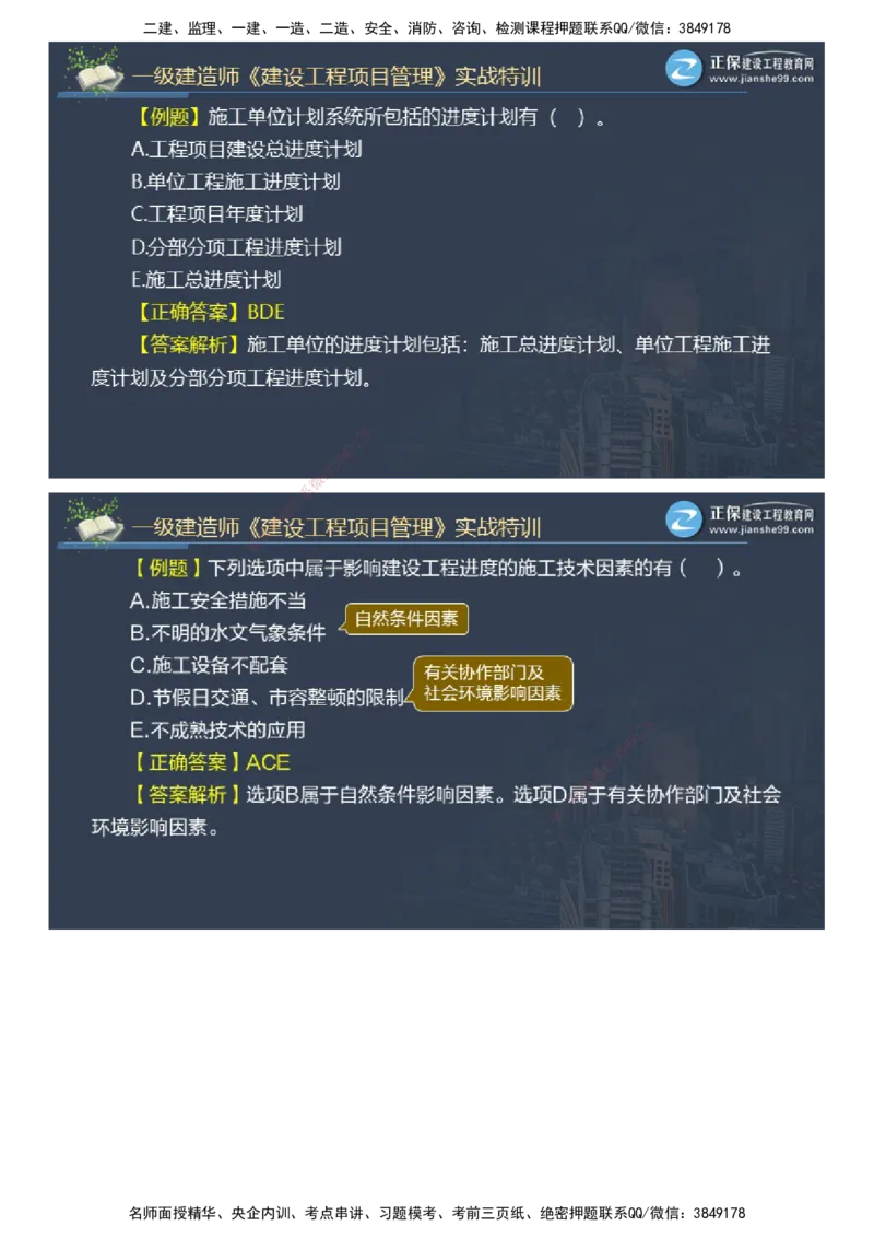 课件_2026年一级建造师_2026年一建管理_2025年一建管理SVIP_03-习题精析✿实战特训✿模考通关_21-管理《实战特训直播》李娜JG推荐_98