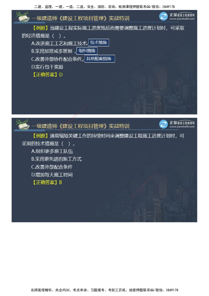 课件_2026年一级建造师_2026年一建管理_2025年一建管理SVIP_03-习题精析✿实战特训✿模考通关_21-管理《实战特训直播》李娜JG推荐_98