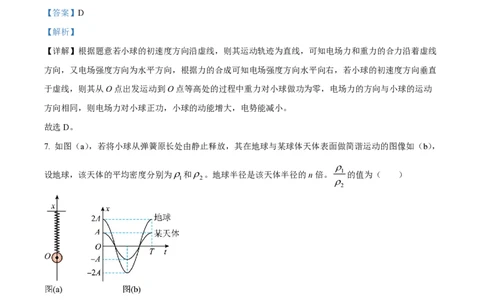 2024年高考物理试卷（辽宁）（解析卷）_物理历年高考真题_新&middot;PDF版2008-2025&middot;高考物理真题_物理（按年份分类）2008-2025_2024&middot;高考物理真题