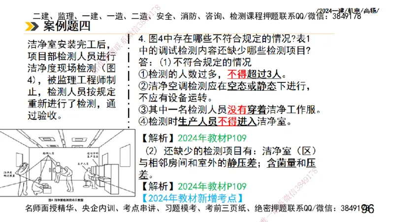 高扬一建机电真题班2024.9_2026年一级建造师_2026年一建机电_2025年一建机电SVIP_04-冲刺串讲✿考点强化✿小灶集训_31-机电《案例专项班》高扬DL_讲义_2025一建机电板块刷题资料