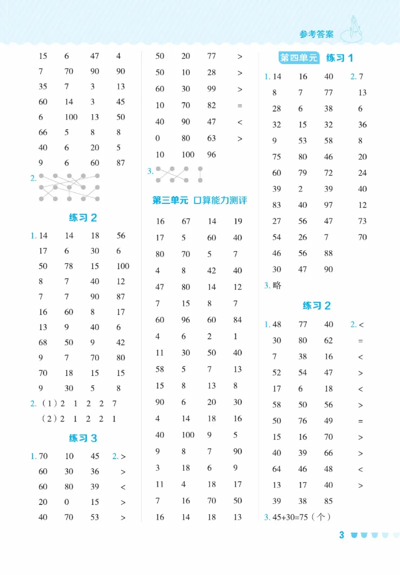 《星级口算天天练》23春数学1年级下册（54QD）_一年级上下册资料_小学一年级学习资料-25年更新版_1-04、小学一年级数学下册_1-4-2、练习题、作业、试题、试卷_青岛54版_电子册类