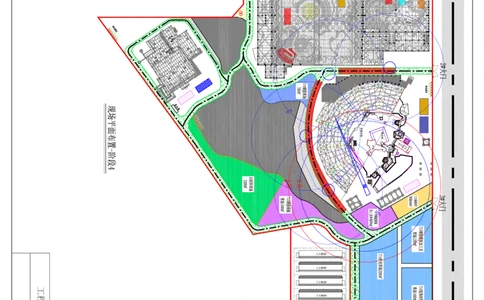附图4现场平面布置图-阶段4_2021-2023年优秀施组方案_施工组织设计_施组07-北京环球影城主题公园项目标段三713及714施工组织设计_施工组织设计附件