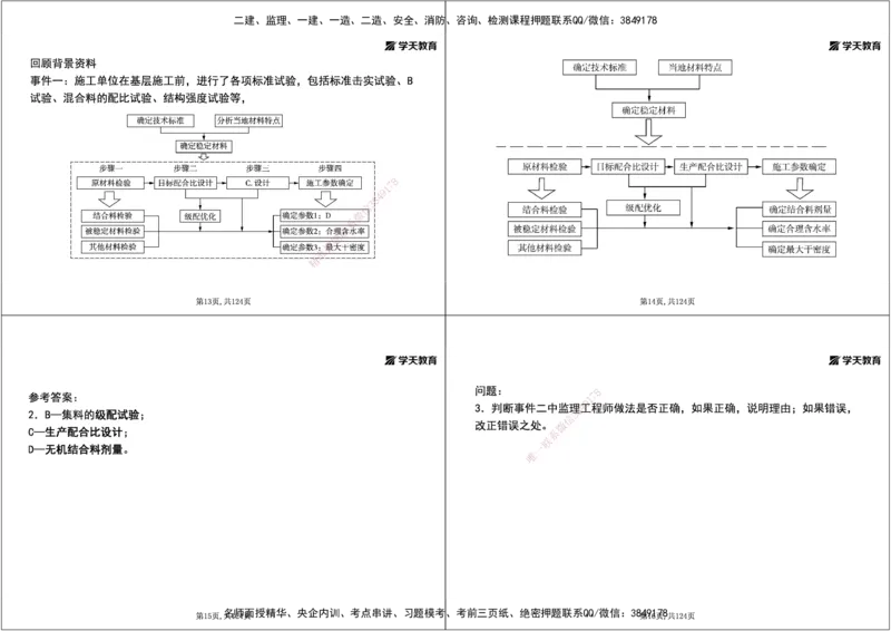 04.2025年一建《公路》案例专练讲义-路面（黑白打印版）_2026年一级建造师_2026年一建公路_2025年一建公路SVIP_04-冲刺串讲✿考点强化✿小灶集训_17-公路《A计划案例专练》刘滢XT