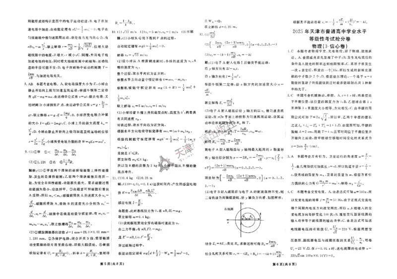 2025《一飞冲天&bull;高考抢分卷》物理_2025高中教辅（后续还会更新新习题试卷）_《一飞冲天高考抢分卷》2025版