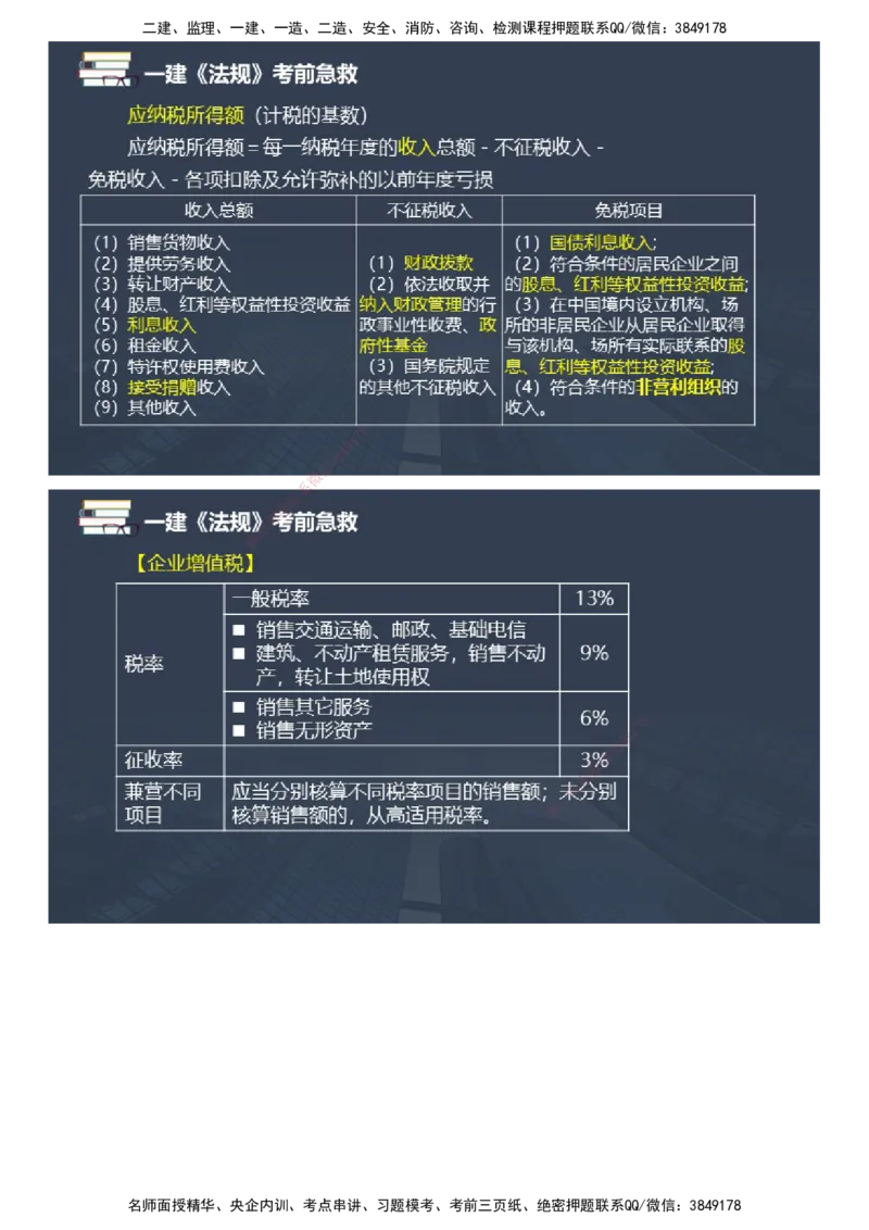 课件_2026年一建法规_2025年一建法规SVIP_04-冲刺串讲✿考点强化✿小灶集训_64-法规《考前急救班》张海伟JG_2025年一级建造师《工程法规》考前急救直播-1