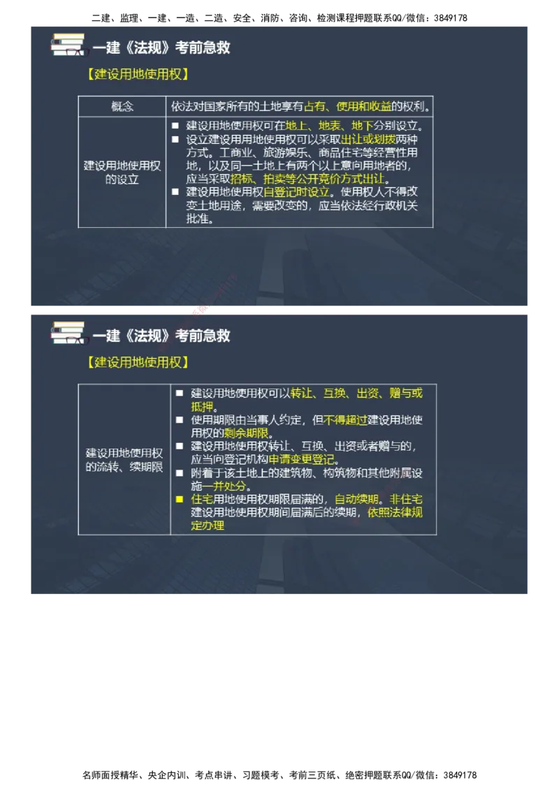 课件_2026年一建法规_2025年一建法规SVIP_04-冲刺串讲✿考点强化✿小灶集训_64-法规《考前急救班》张海伟JG_2025年一级建造师《工程法规》考前急救直播-1