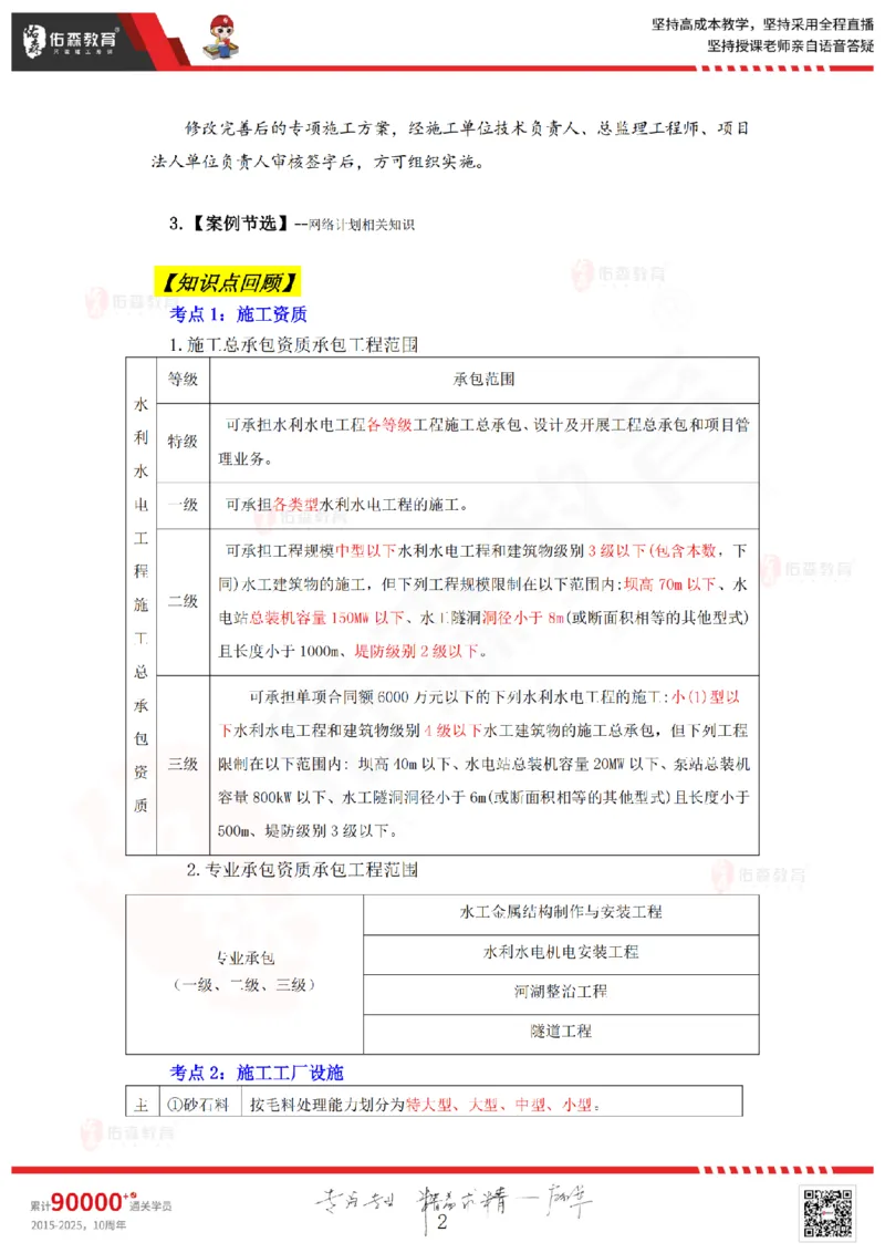 2025.9.6-9.7佑森教育赵建玲授课一建水利实务《冲刺串讲》专用讲义，版权所有，侵权必究(1)(1)_2026年一级建造师_2026年一建水利_2025年一建水利SVIP_02-基础精讲✿高端面授✿深度强化